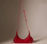 SUEDE LEATHER LONG STRAP