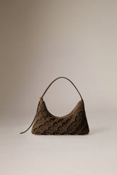 SUEDE DONUT PARI - DARK CHOC