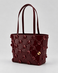 ORIGAMY DONUT MARIA TOTE - S - RED