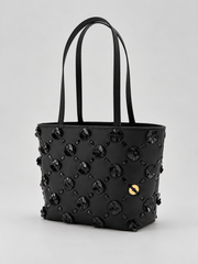 ORIGAMY DONUT MARIA TOTE - S - BLACK
