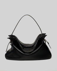 PLUMPY LAZY CAT - L - BLACK