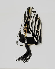 LADY CLUTCH - BLACK AND WHITE