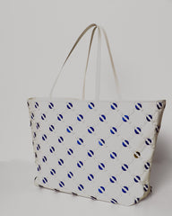 MARIA DONUT LAZY CAT TOTE - L - NAVY