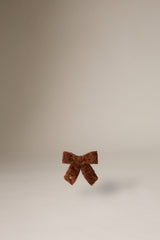 FUR CHATO BOW HAIR TIE