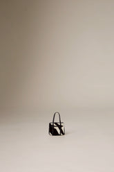 SUEDE DONUT TOTE SUPER MINI