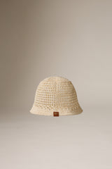 CROCHET HAT - CREAM