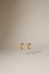 DANCING PEARL GOLD WITH CRYSTAL EARRINGS