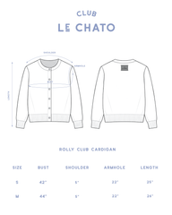 ROLLY CLUB CARDIGAN