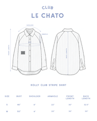 ROLLY CLUB STRIPE SHIRT (Pre-order)