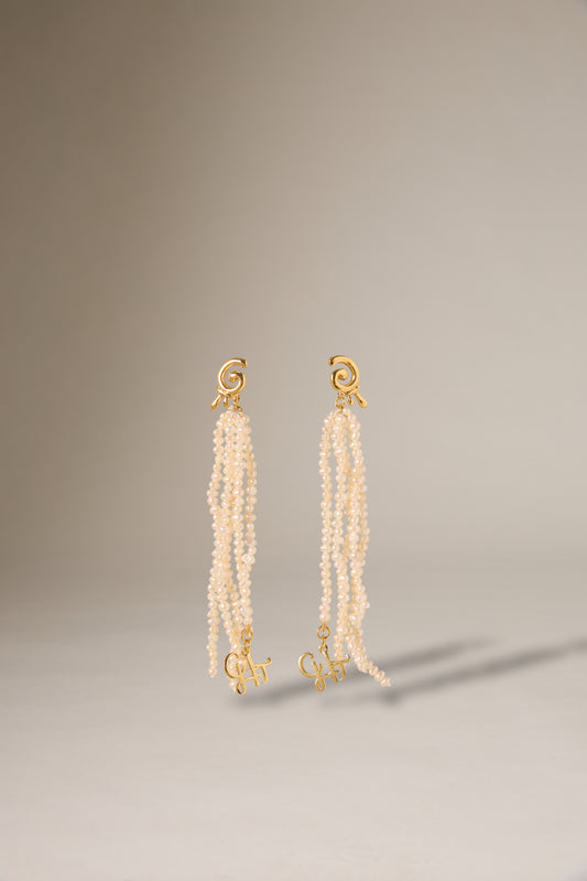 SHELLY PEARL EARRINGS