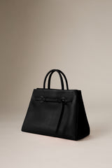 LEATHER DONUT HANDBAG