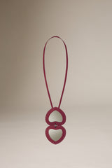 HEART CHARM - DOT PINK