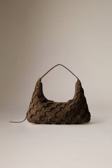 SUEDE DONUT PARI  - DARK CHOC