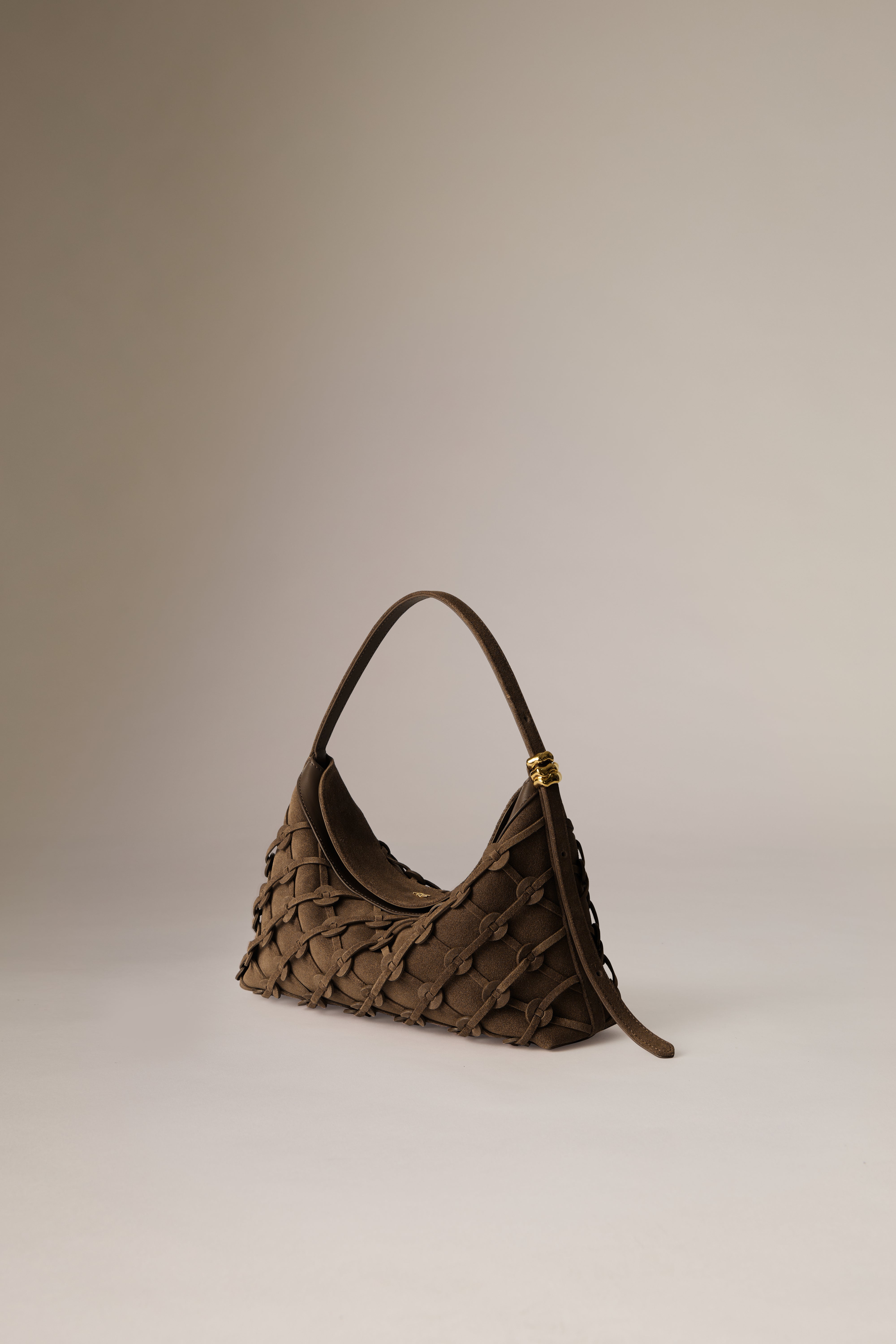 SUEDE DONUT PARI  - DARK CHOC