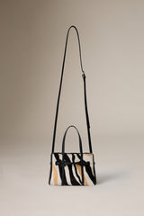 STARLINE DONUT TOTE-MINI-BW AND YELLOW