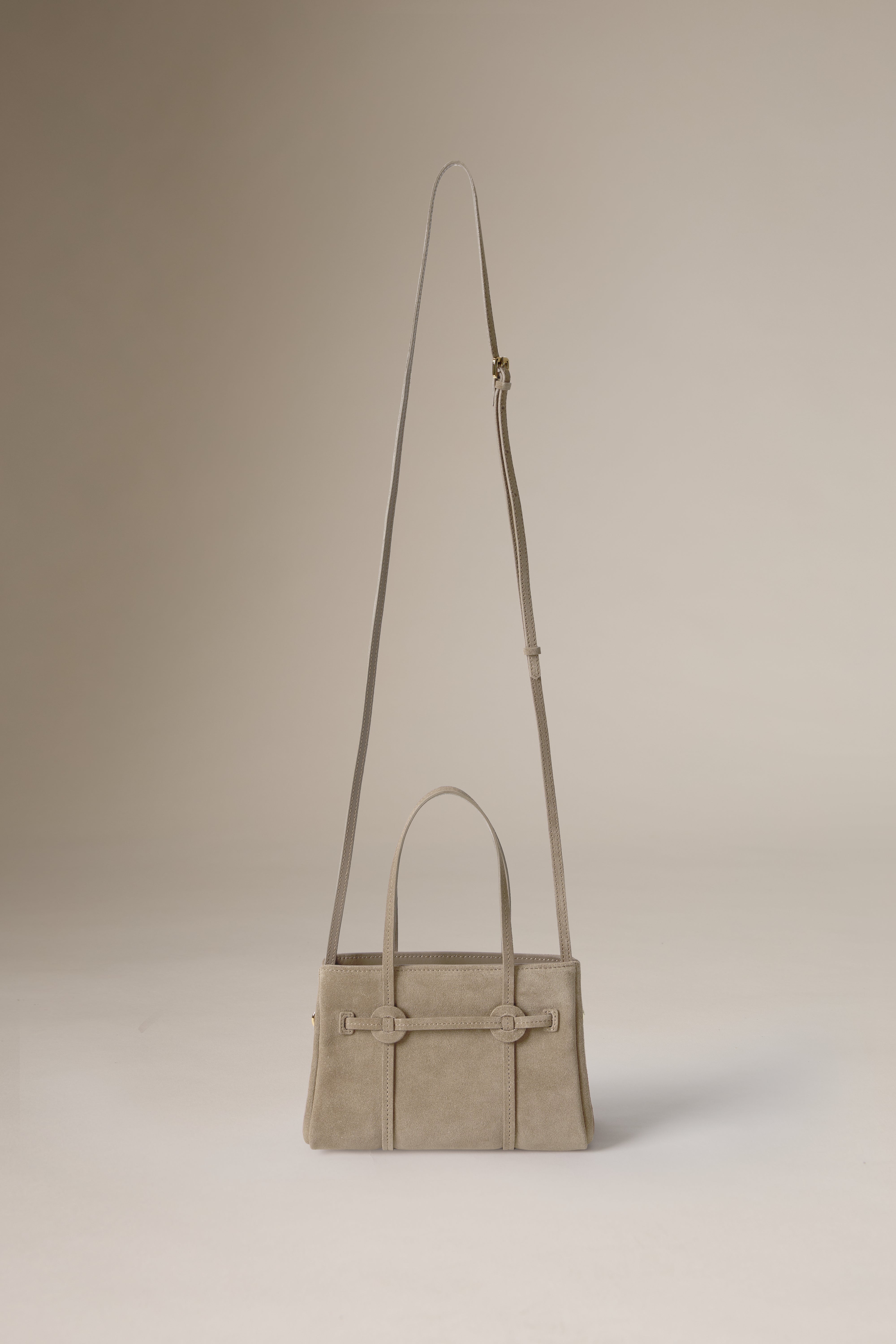 SUEDE DONUT TOTE MINI