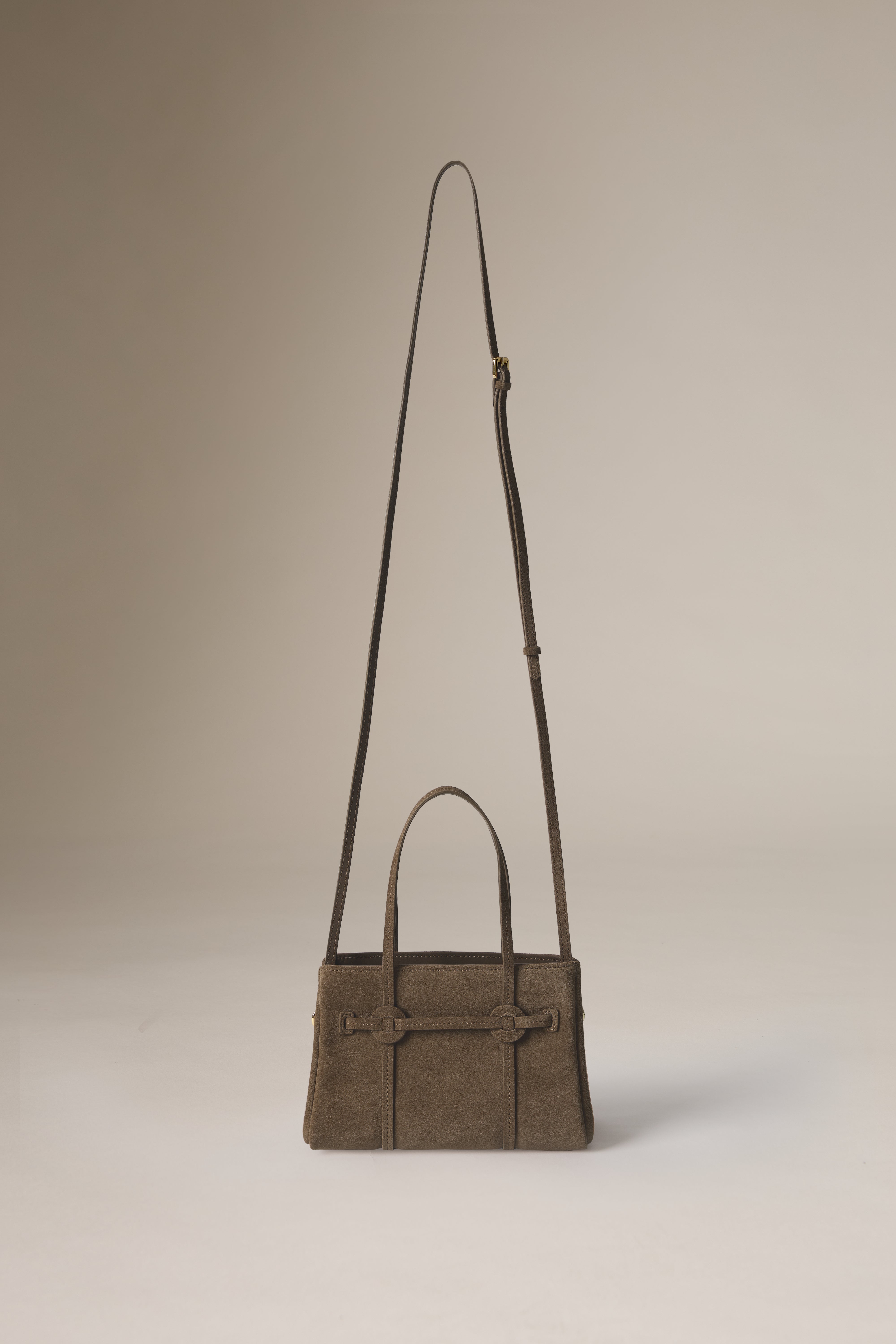 SUEDE DONUT TOTE MINI