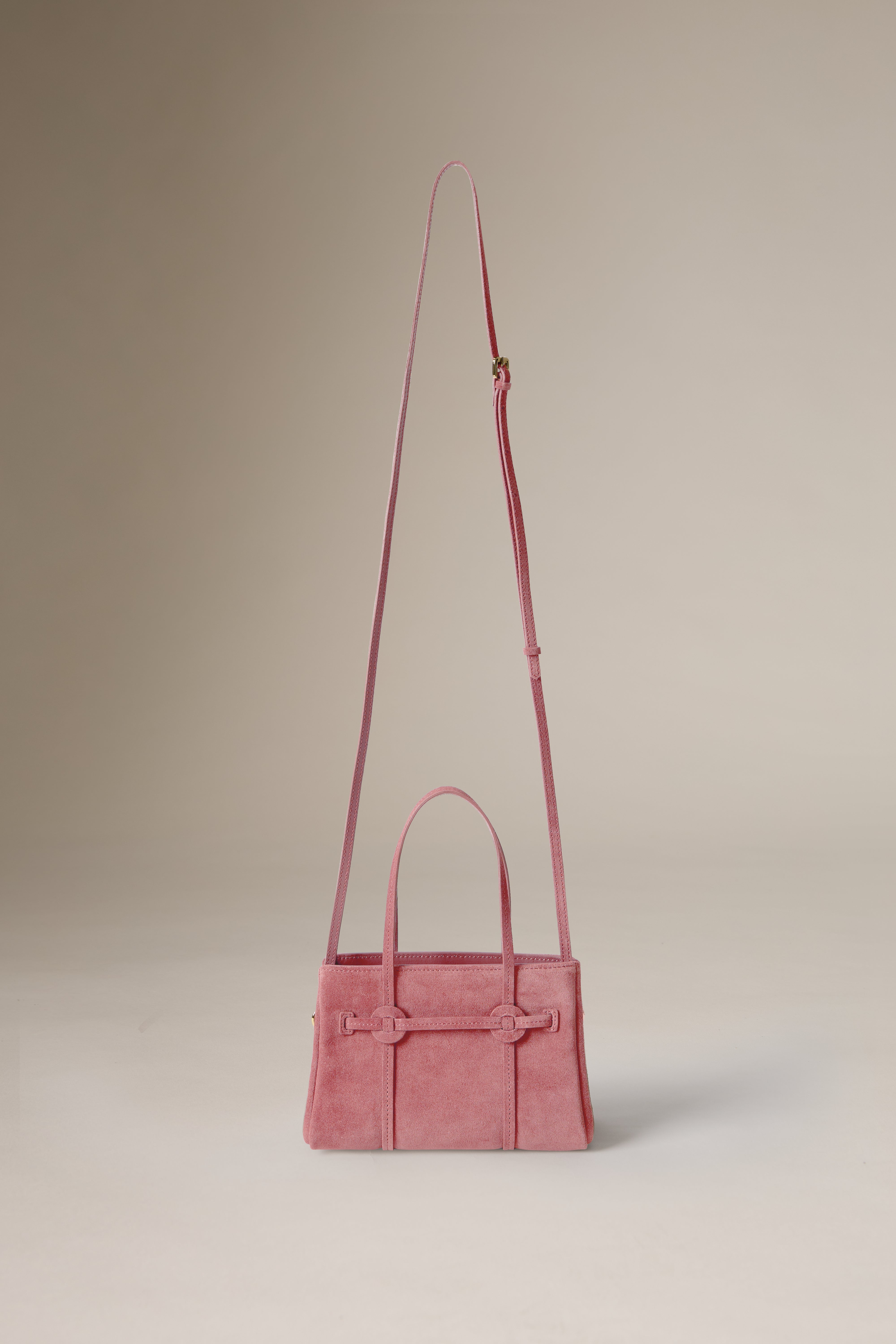 SUEDE DONUT TOTE MINI