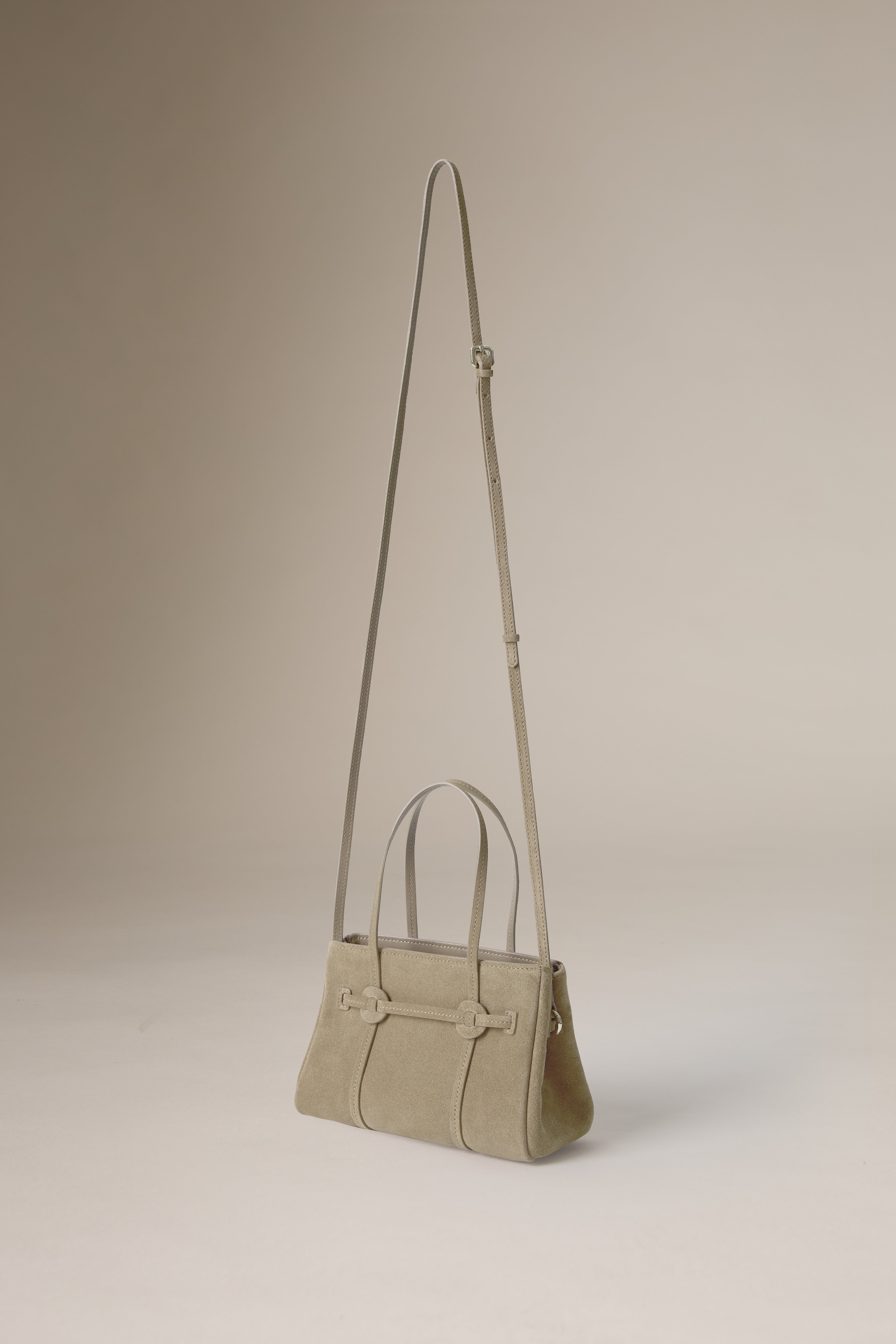 SUEDE DONUT TOTE MINI