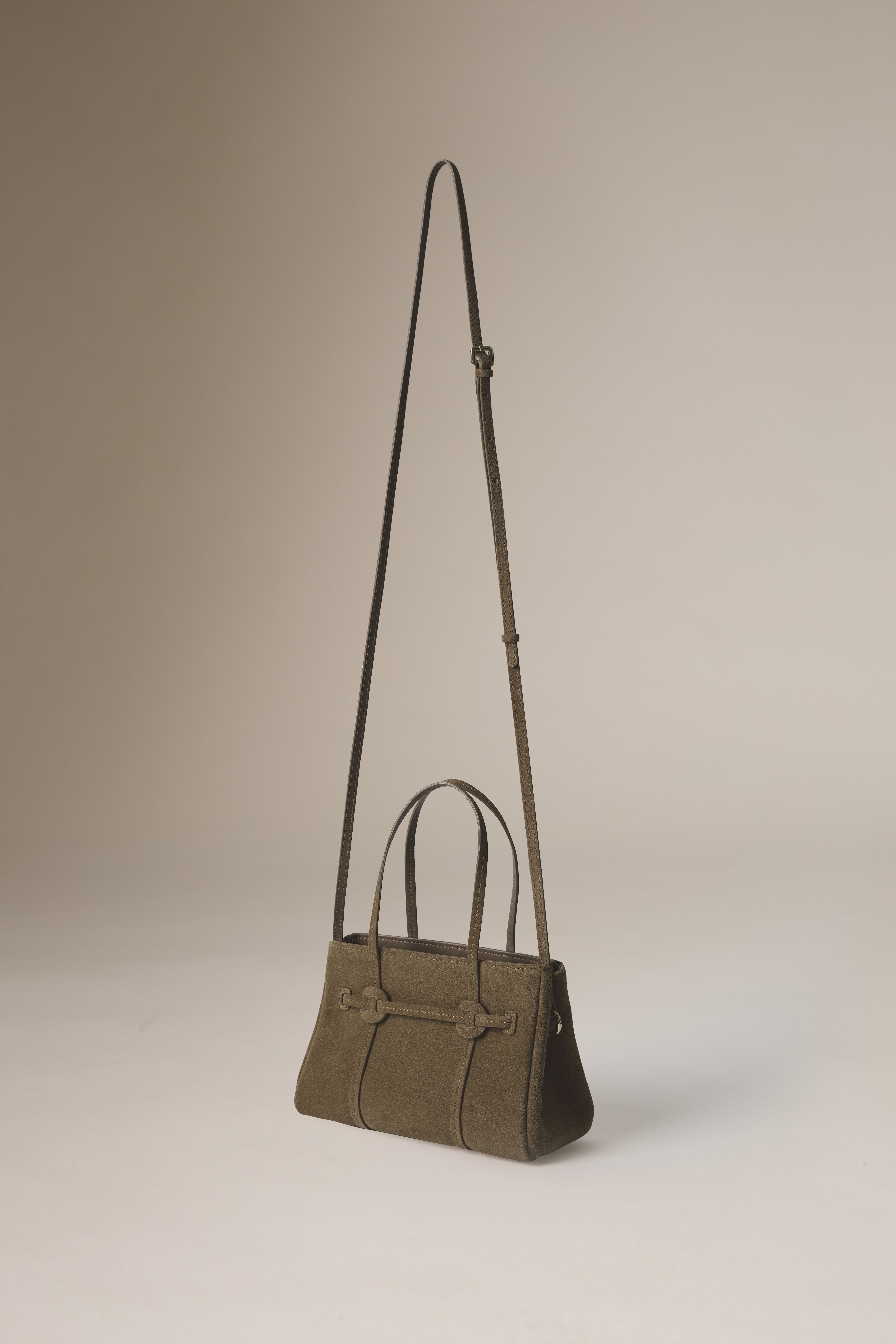 SUEDE DONUT TOTE MINI