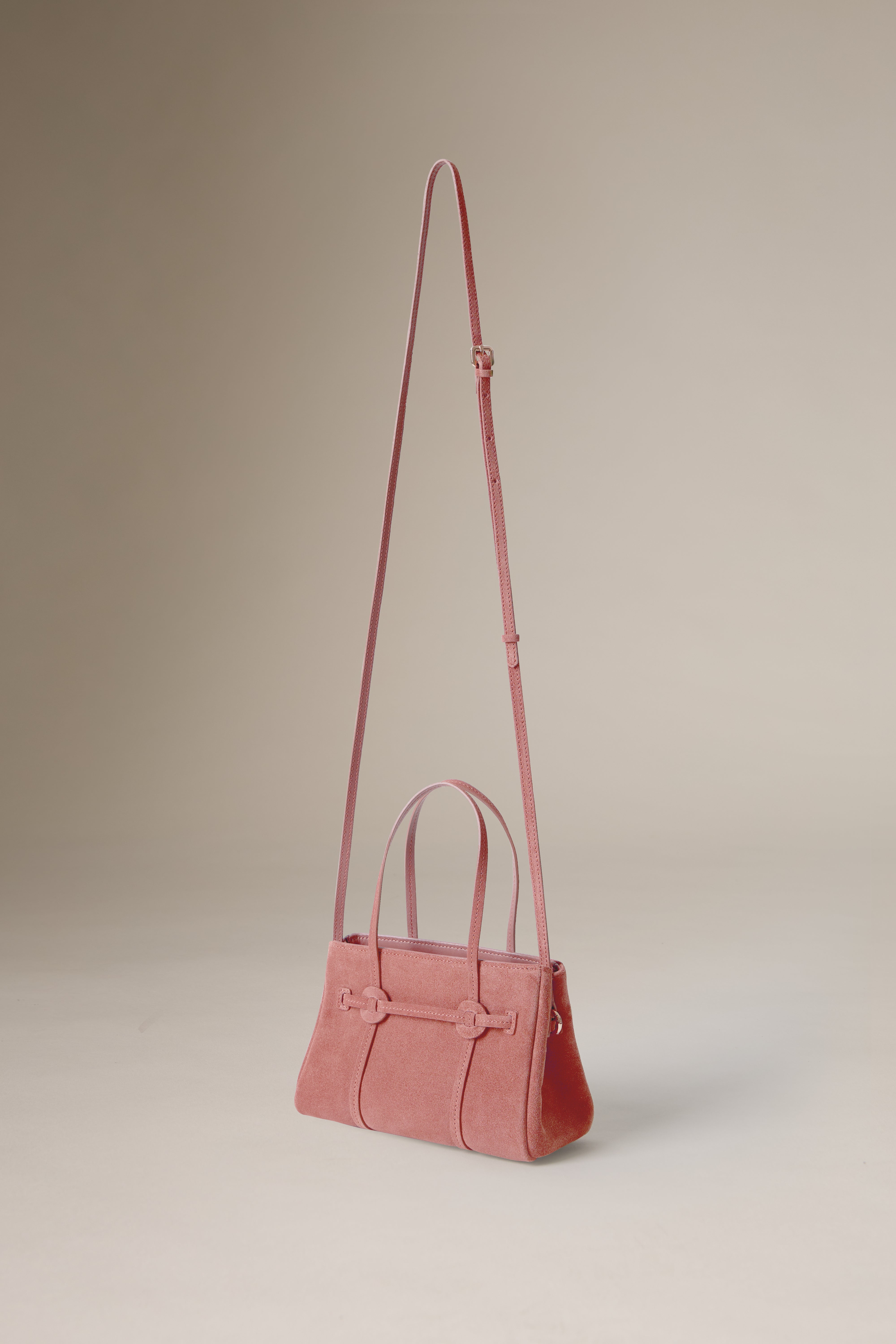 SUEDE DONUT TOTE MINI