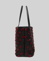 ORIGAMY DONUT MARIA TOTE - L - RED