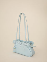 MARIA CALF LEATHER - CLOUD BLUE