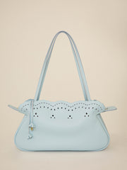 MARIA CALF LEATHER - CLOUD BLUE