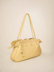 MARIA CALF LEATHER - MUSTARD YELLOW