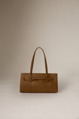 CALF LEATHER DONUT TOTE