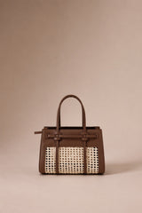 CHATO SIENA WEAVE BAG - BROWN