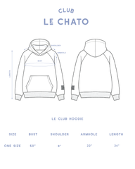 LE CLUB HOODIE (Pre-order)