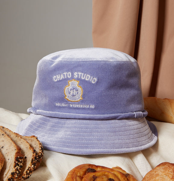 VELVET BUCKET HAT