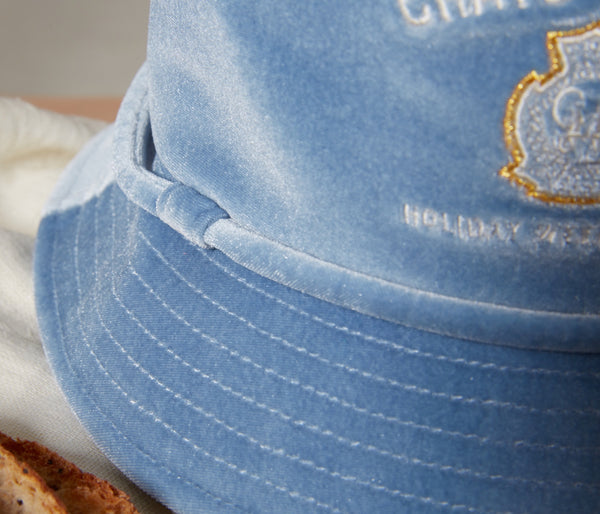 VELVET BUCKET HAT