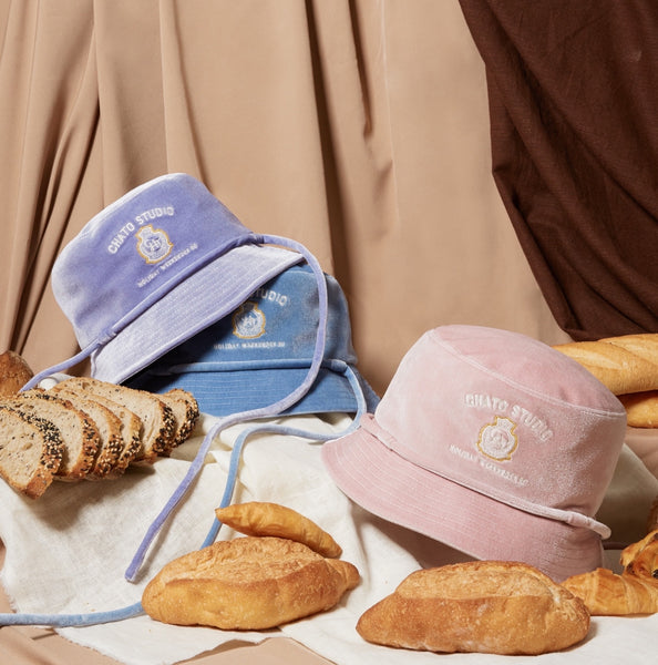 VELVET BUCKET HAT