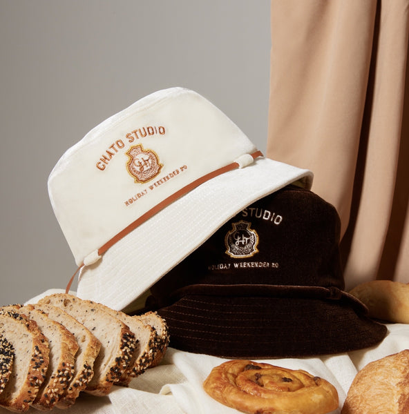 VELVET BUCKET HAT