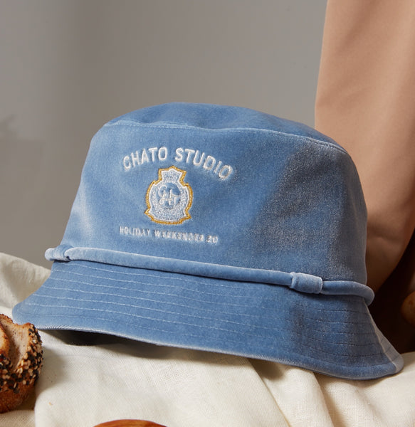 VELVET BUCKET HAT