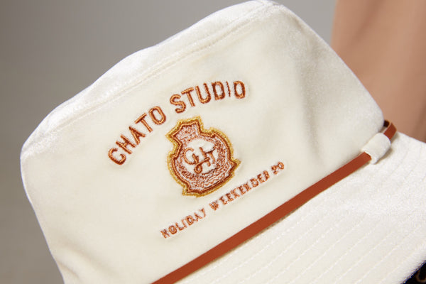 VELVET BUCKET HAT